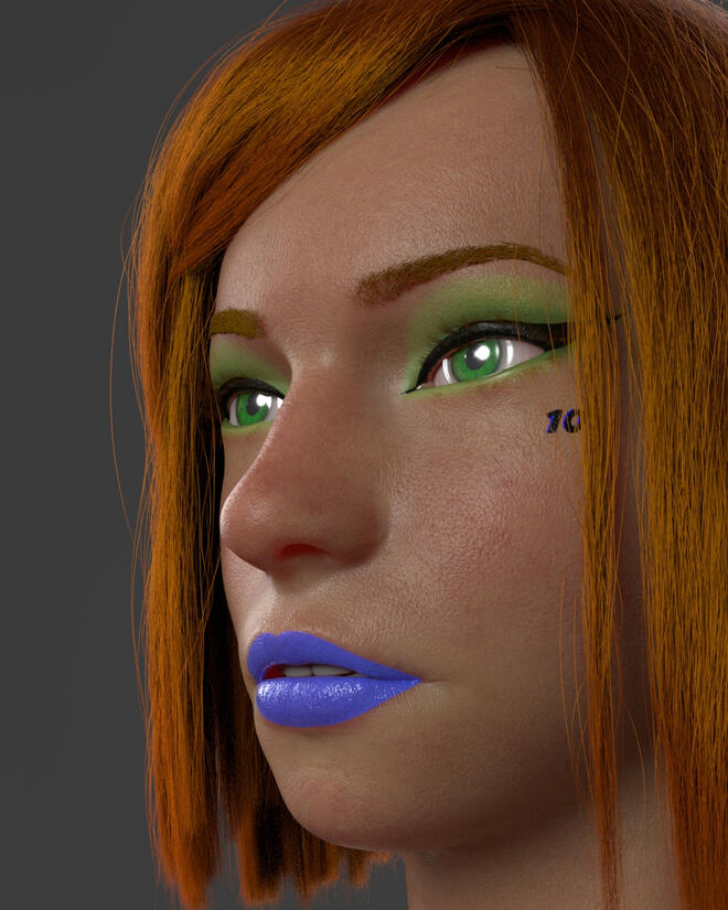 Gwen Kugisaki (Texturing & Shading)