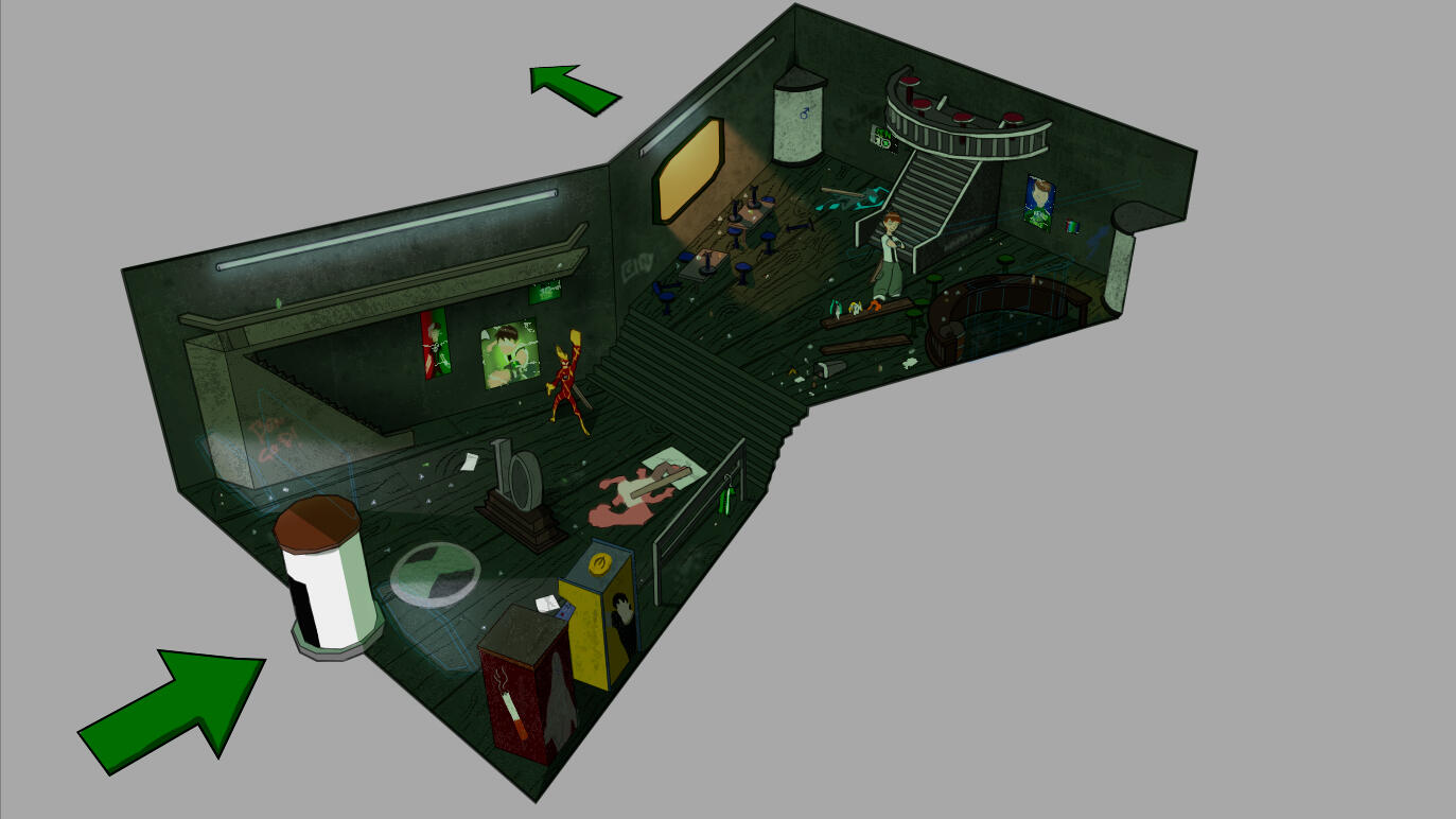 Ben 10 Tavern For College